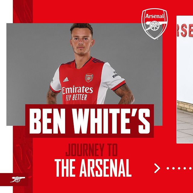 England defender Ben White joins Arsenal on a 5-year contract | Transfer News